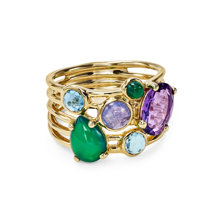 Gelato 6-Stone Cluster Ring