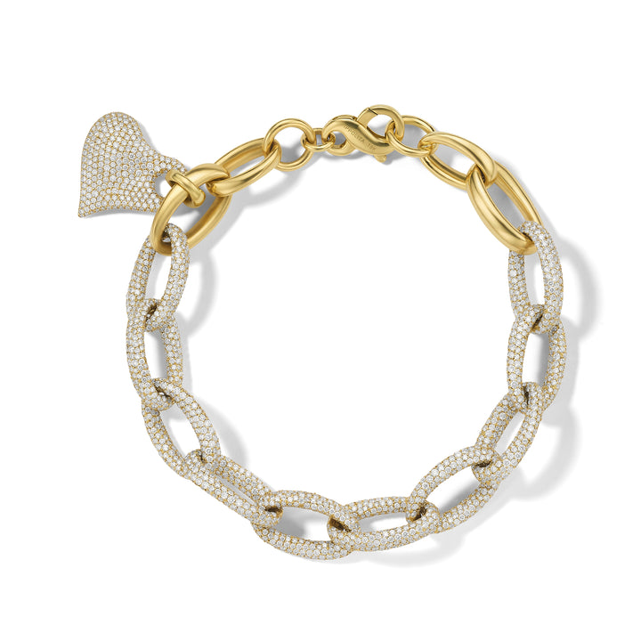 Heart Charm Bracelet