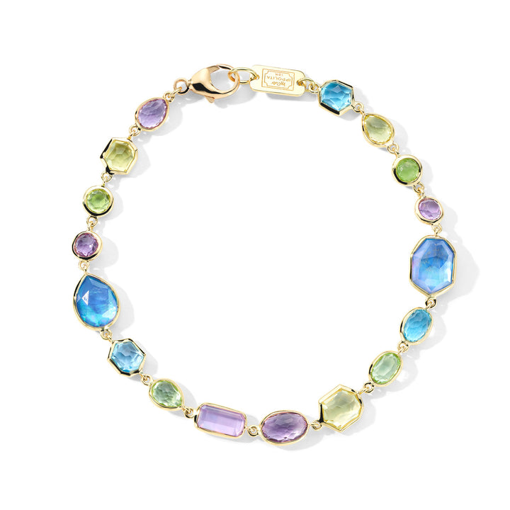 Gemstone Link Bracelet