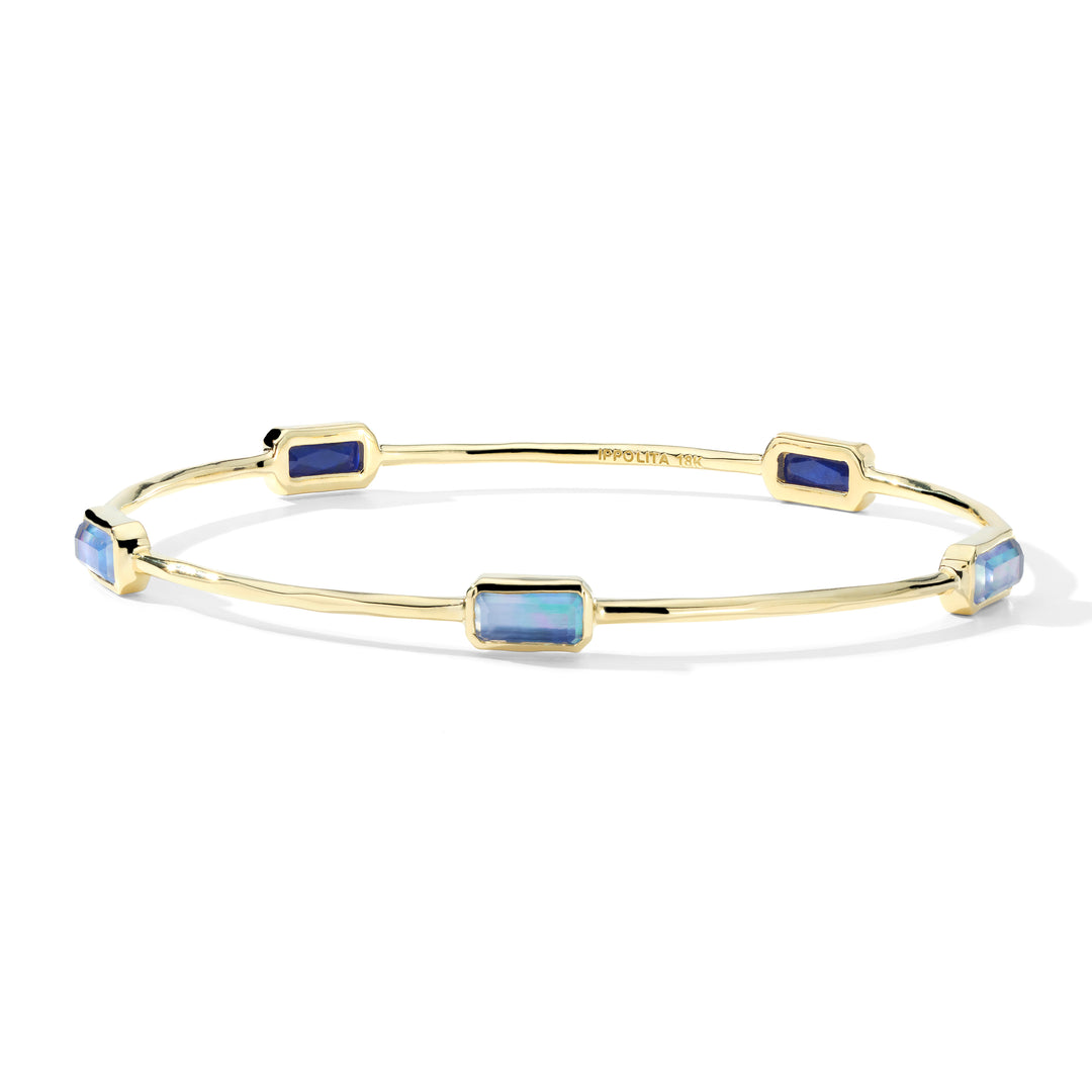 Gelato Wide-Stone Bangle Bracelet