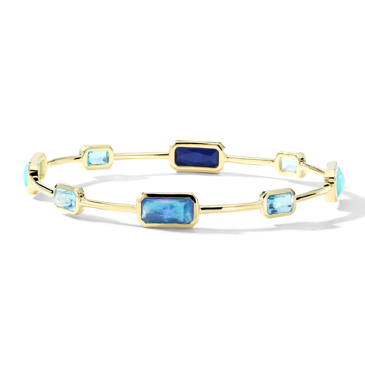 Gelato 8-Stone Bangle Bracelet