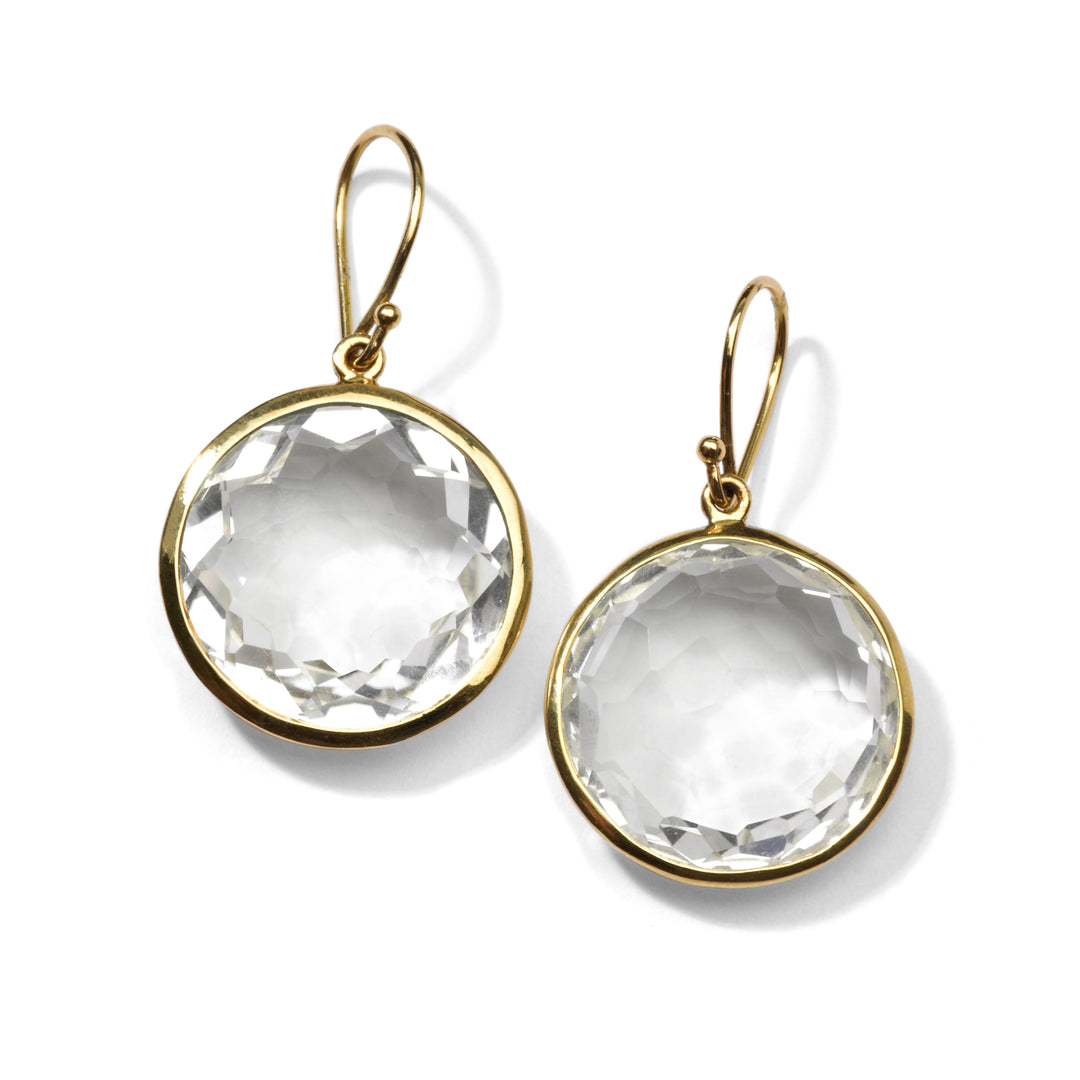 Round Drop Earrings