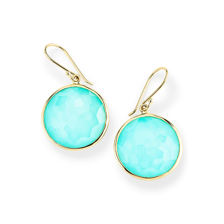 Round Drop Earrings