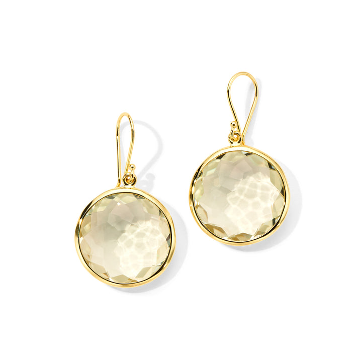 Round Drop Earrings