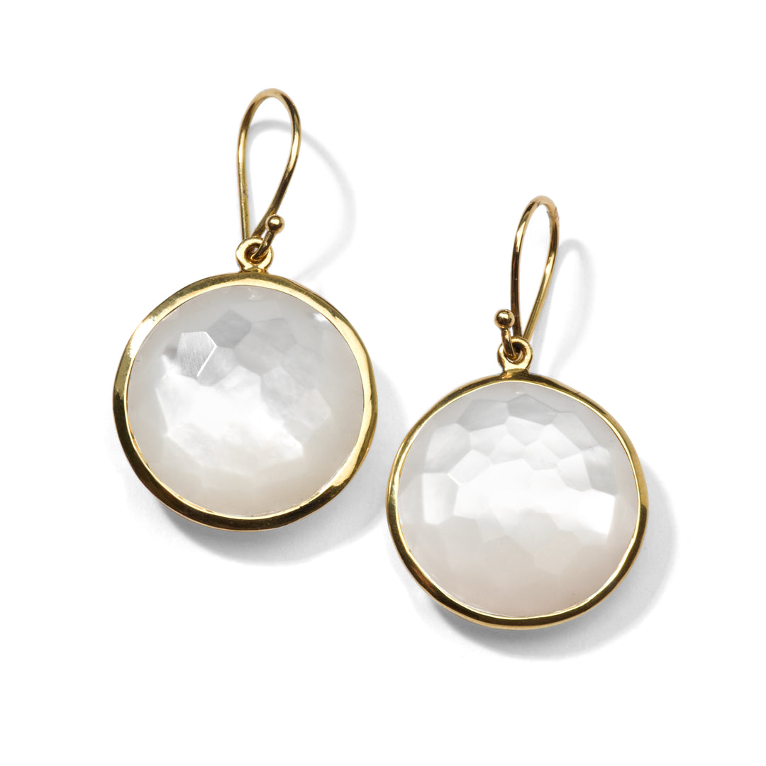 Round Drop Earrings