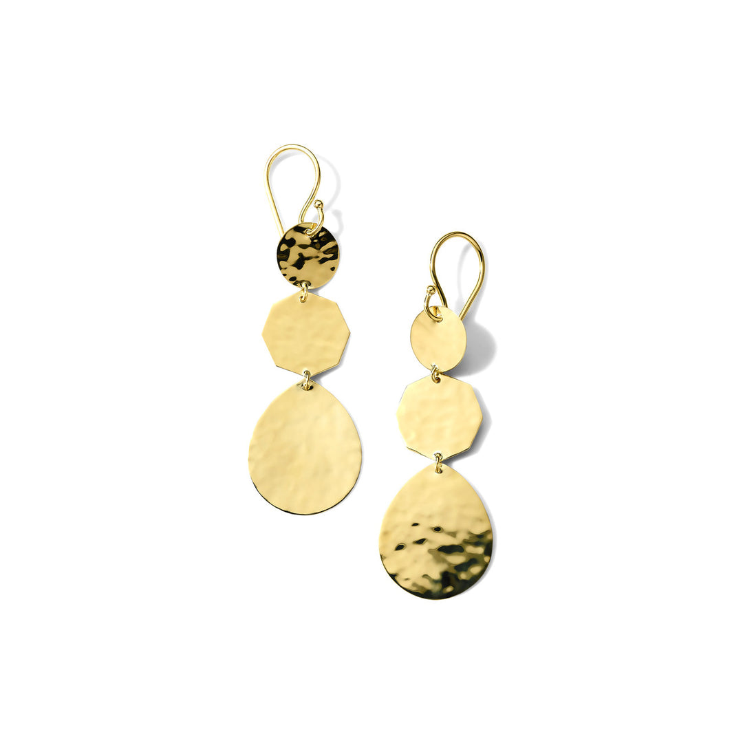 Crazy 8's Drop Crinkle Earrings