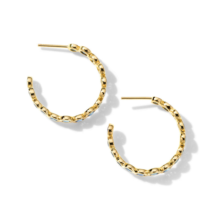 Small Starlet Hoop Earrings