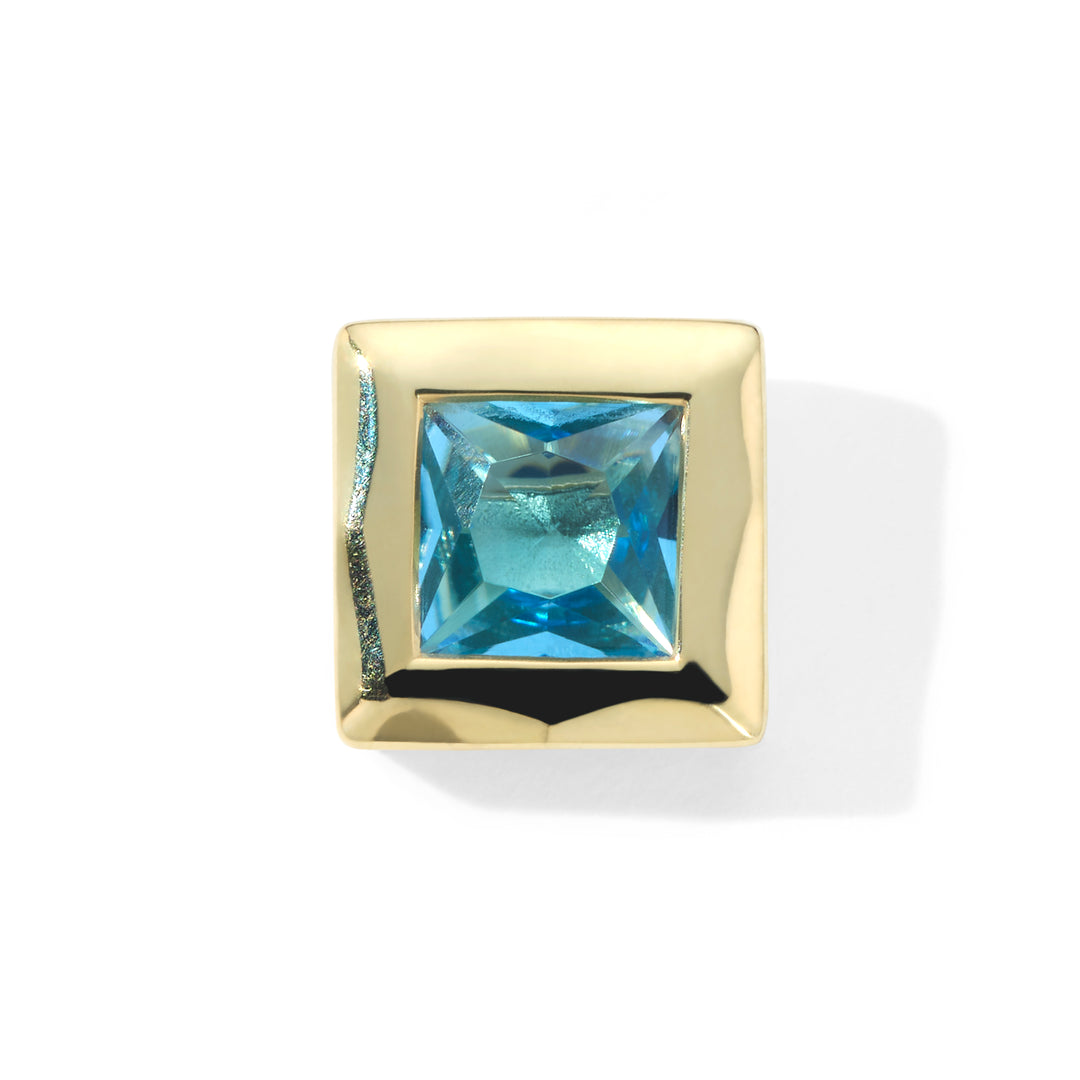 Caramella Single Square Stud Earring