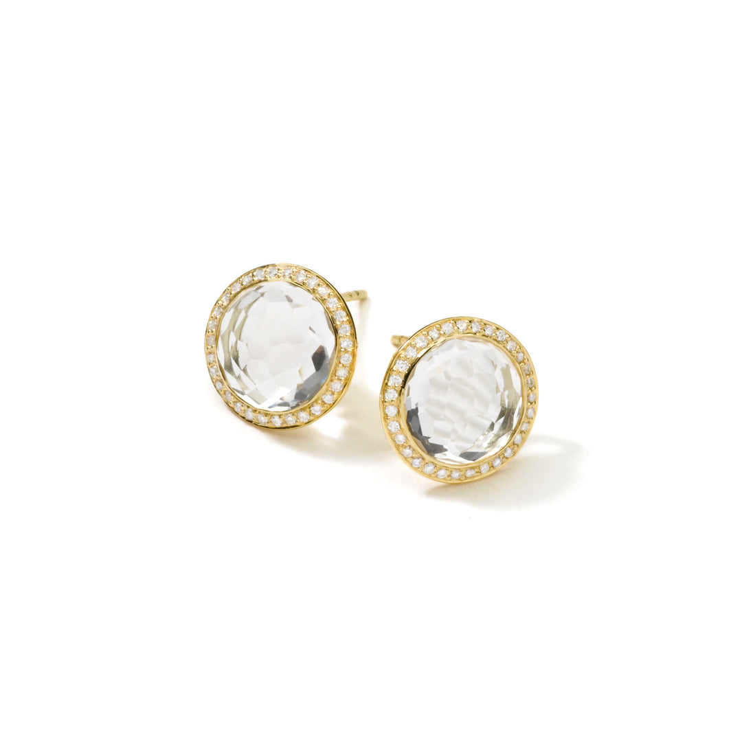 Round Stud Earrings