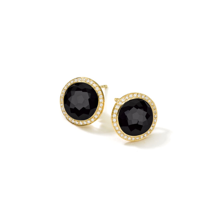 Round Stud Earrings