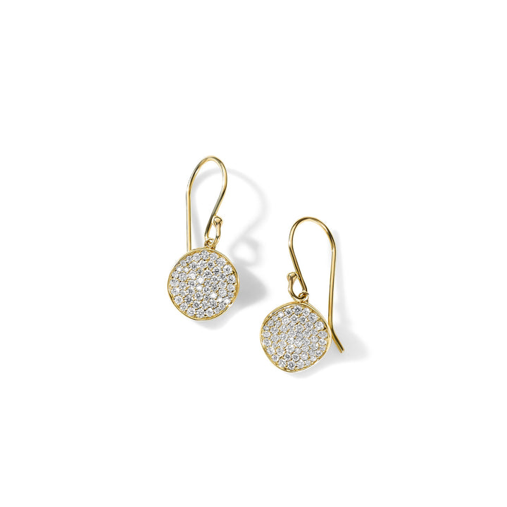 Mini Flower Diamonds Drop Earrings  (.53ctw)