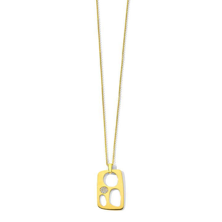 Mosaico Pavé Pendant Necklace (.17ctw)