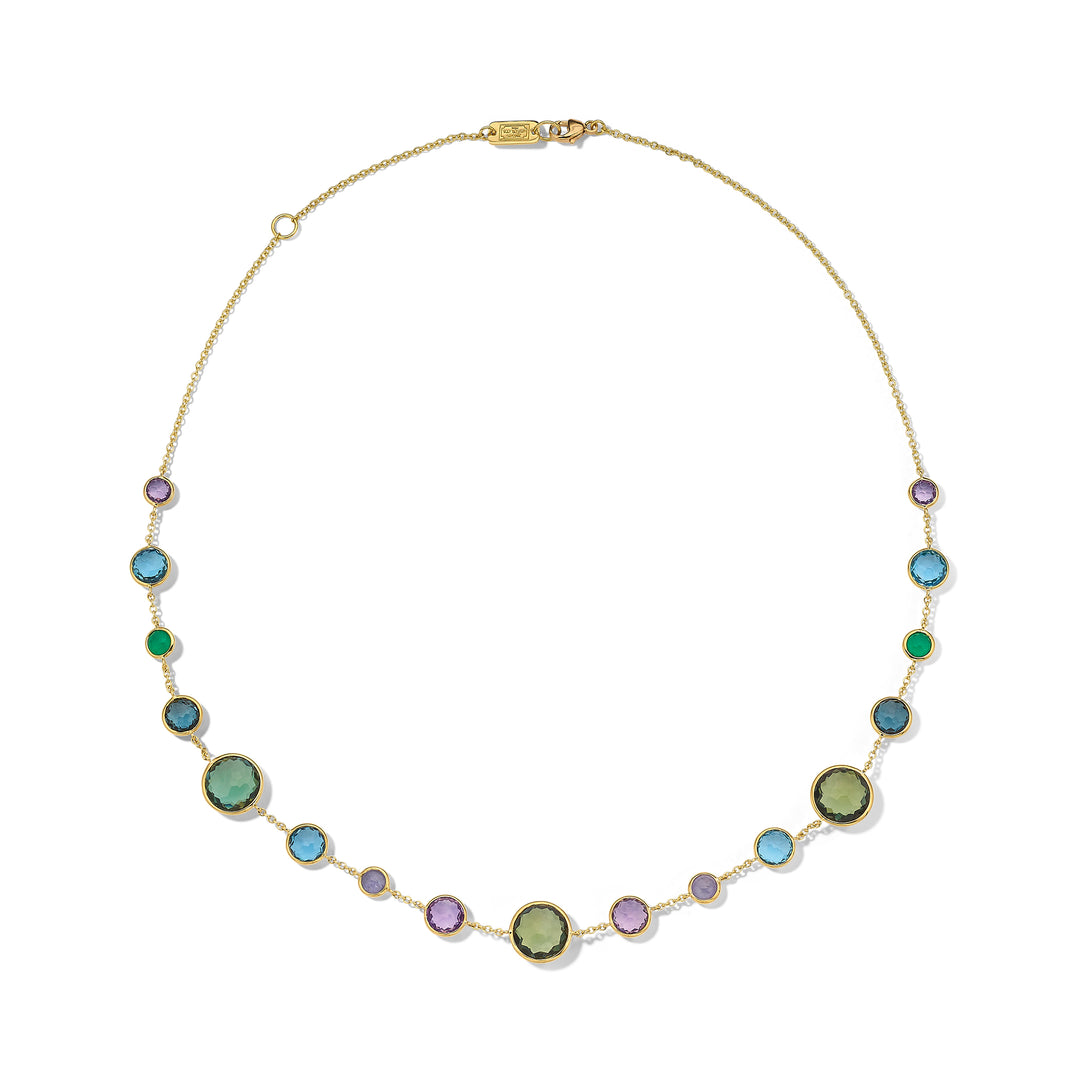 Lollitini Short Multi-Stone Necklace