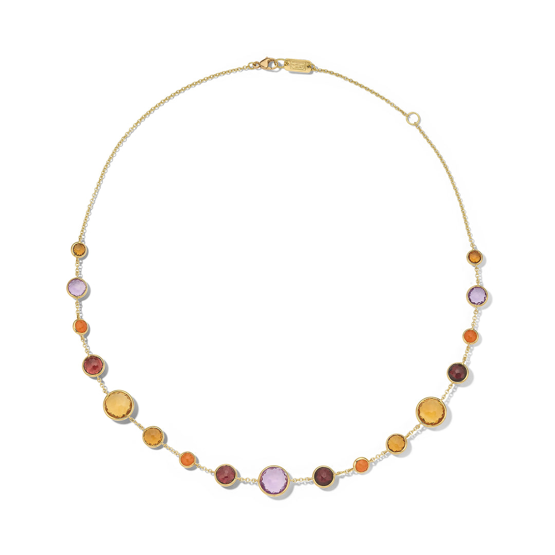 Lollitini Short Multi-Stone Necklace