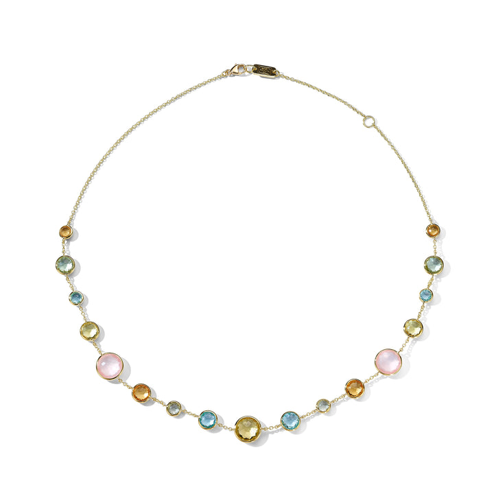 Lollitini Short Multi-Stone Necklace