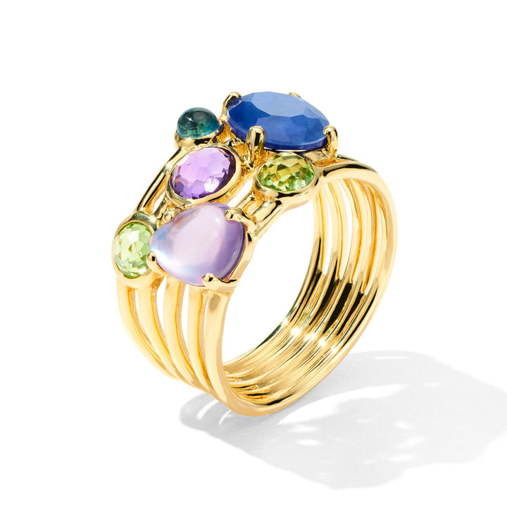 Gelato 6-Stone Cluster Ring