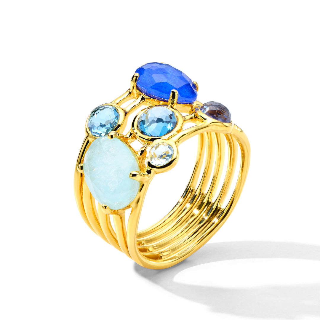 Gelato 6-Stone Cluster Ring