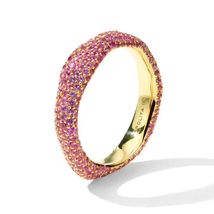 Pavé Squiggle Band Ring