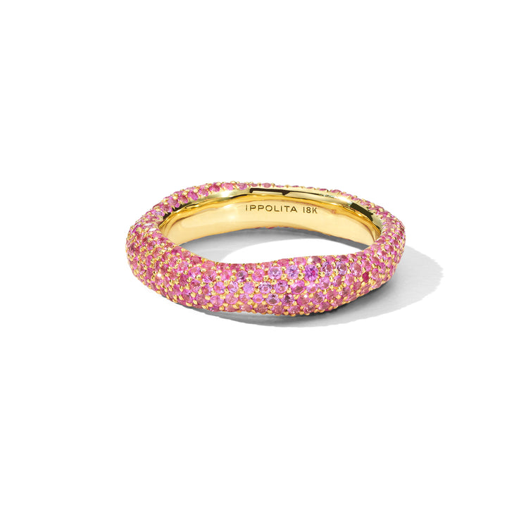 Pavé Squiggle Band Ring