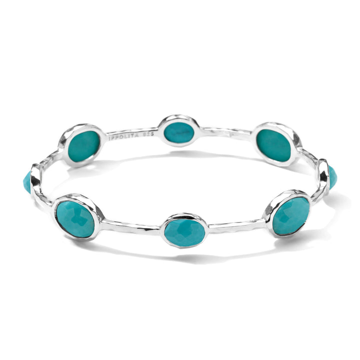 8-Stone Bangle Bracelet