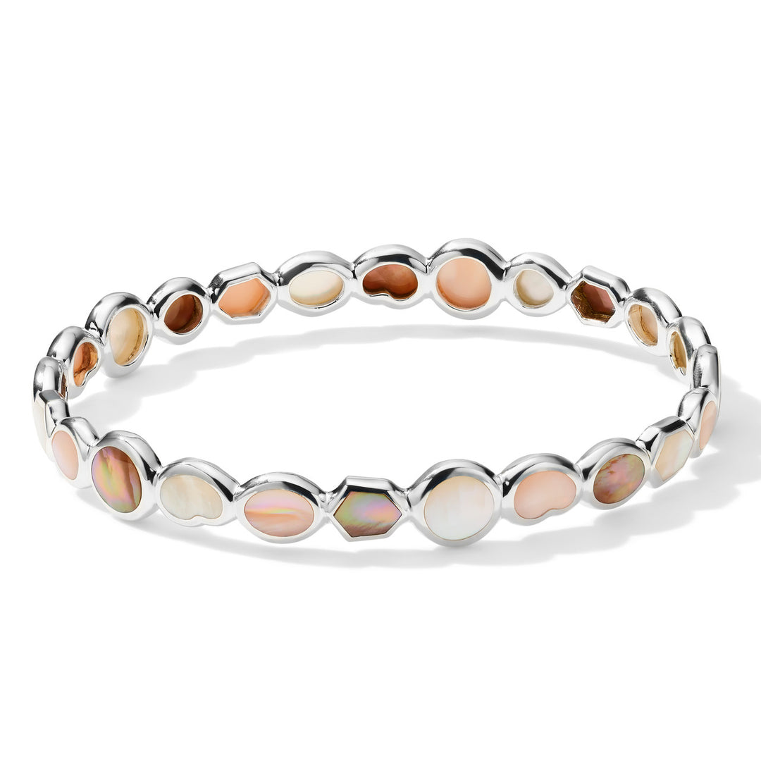 All-Over Stone Bangle Bracelet