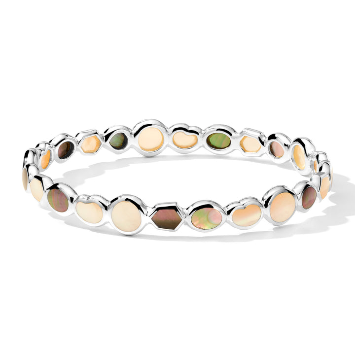 All-Over Stone Bangle Bracelet