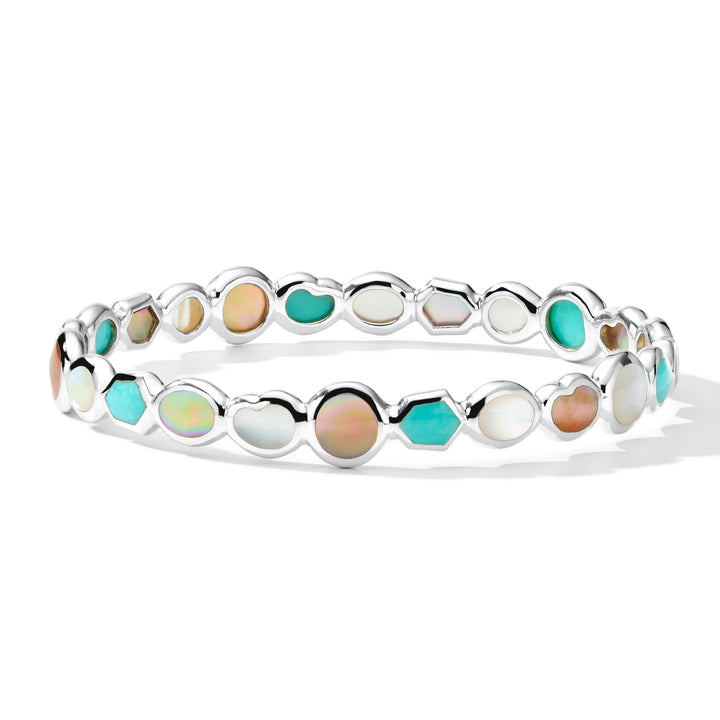 All-Over Stone Bangle Bracelet