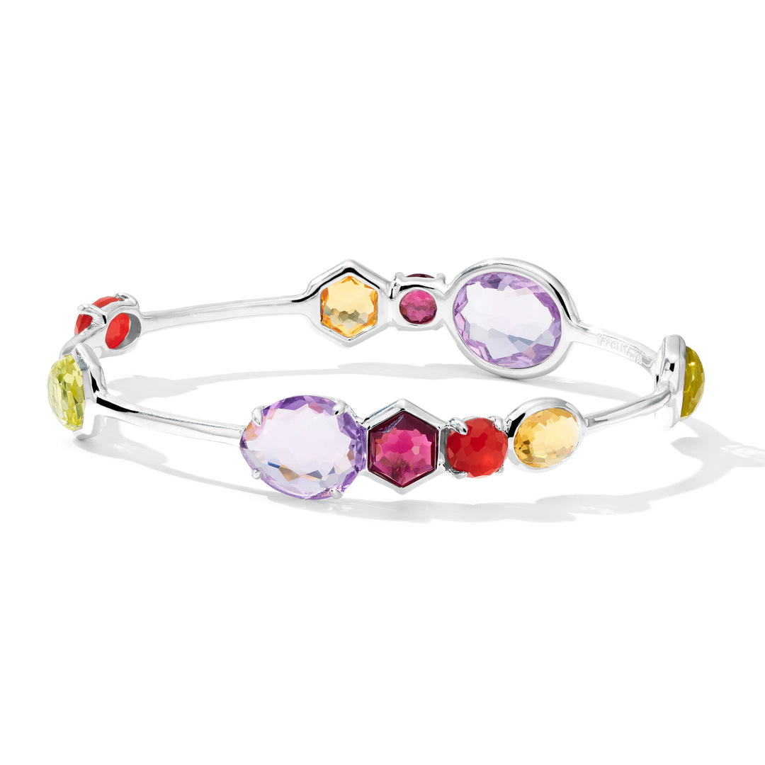 Gelato 10-Stone Bangle Bracelet