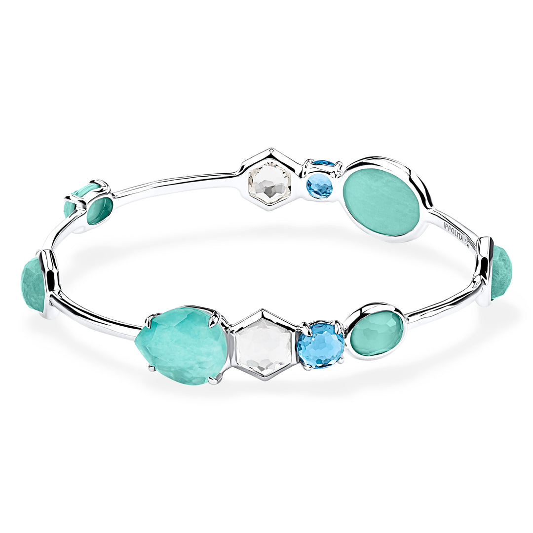 Gelato 10-Stone Bangle Bracelet