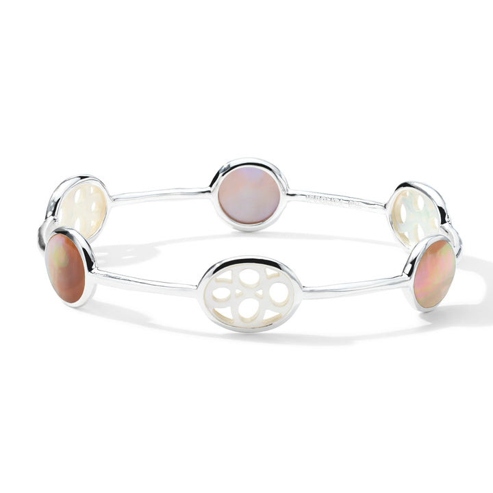 6-Stone Bangle Bracelet