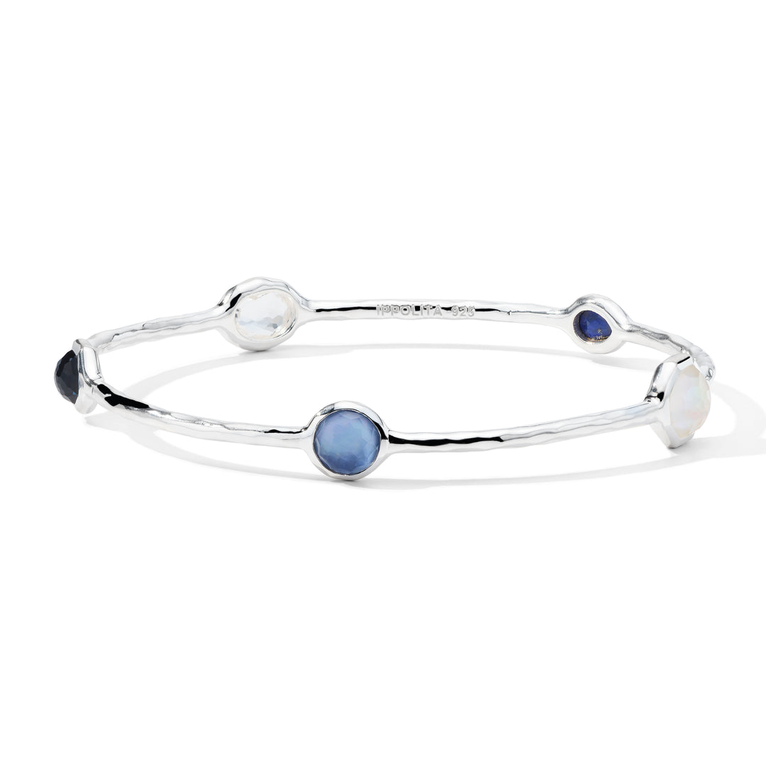 5-Stone Bangle Bracelet