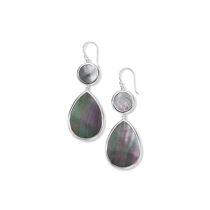 Polished Rock Candy Dot & Teardrop Earrings