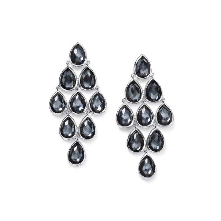 Teardrop Cascade Drop Earrings