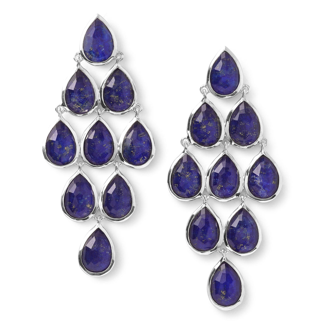 Teardrop Cascade Drop Earrings