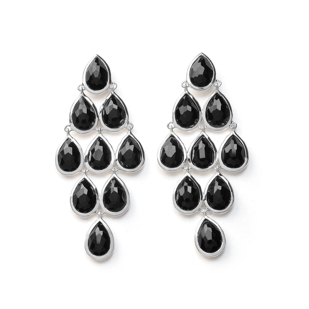 Teardrop Cascade Drop Earrings