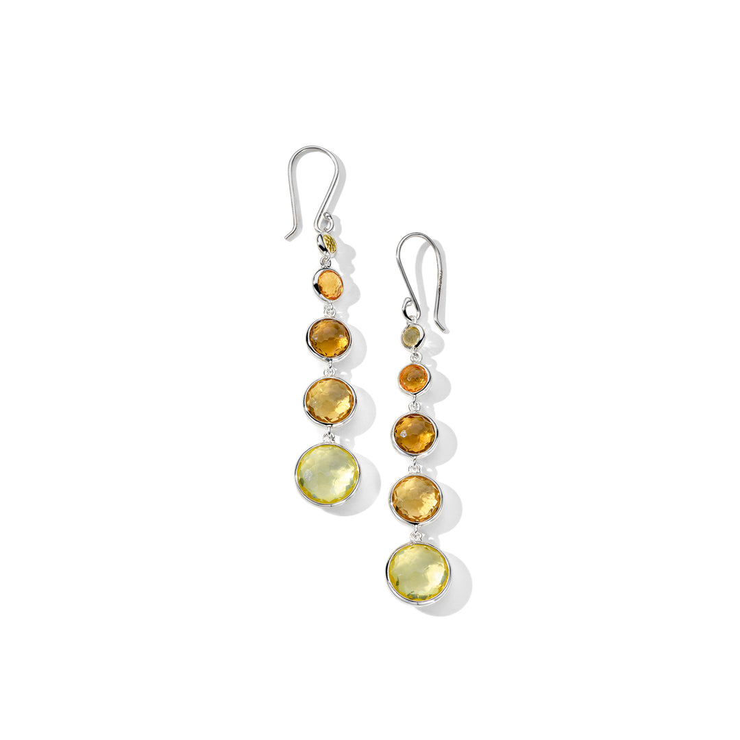 4-Stone Drop Lollitini Earrings