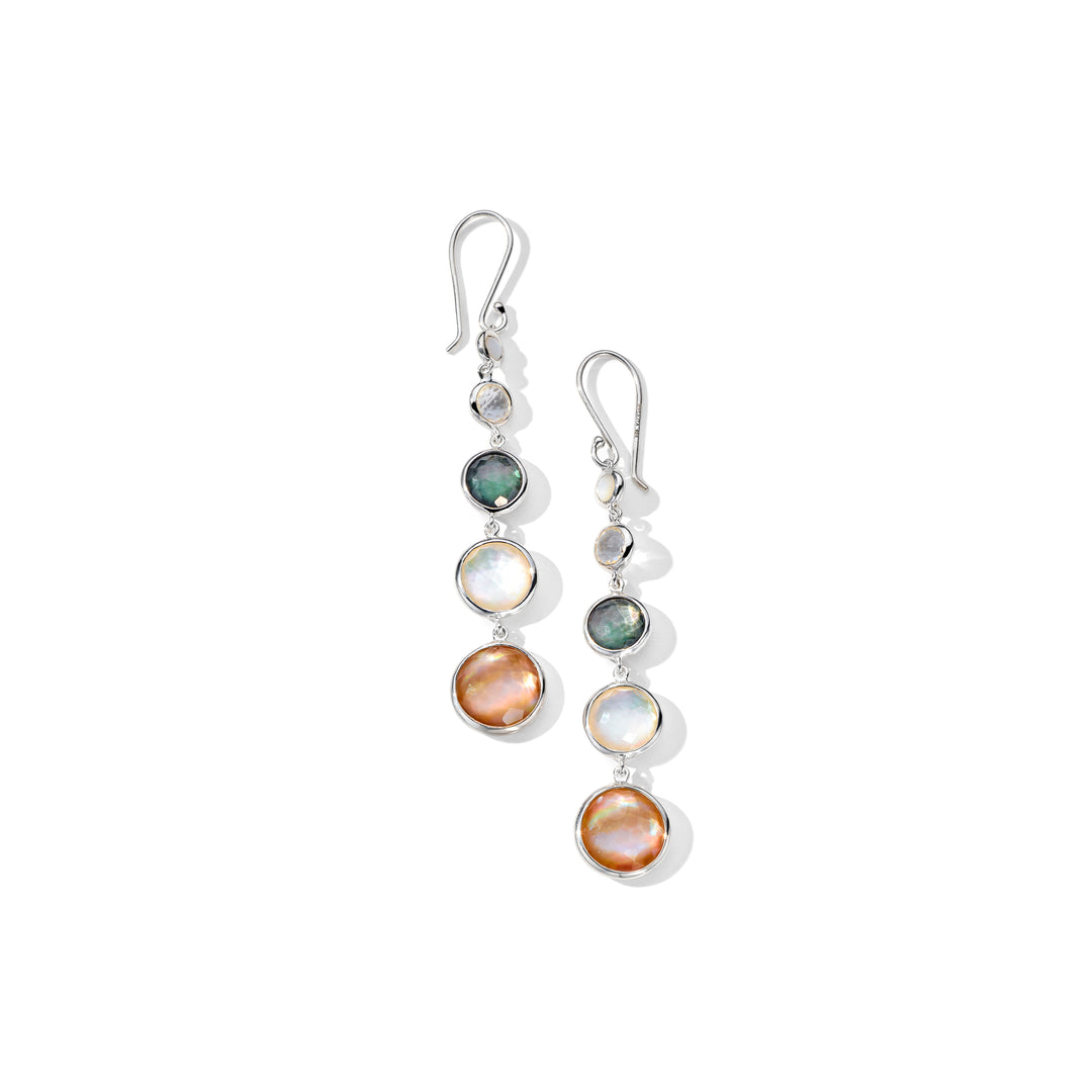 4-Stone Drop Lollitini Earrings