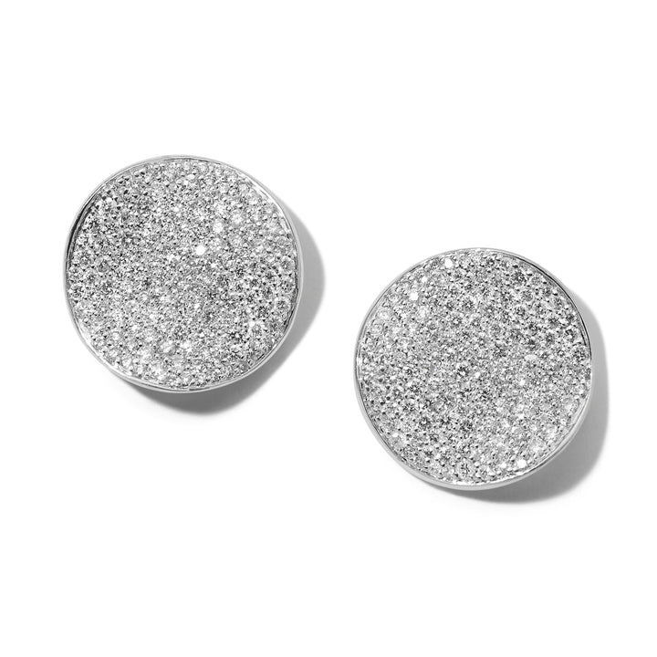 Medium Flower Diamonds Stud Earrings  (1.26ctw)