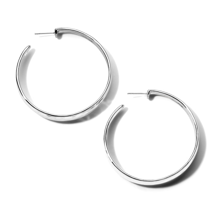 Large Goddess Hoop Earrings