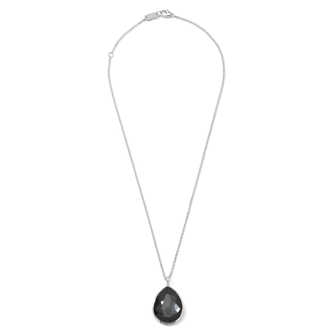 Large Teardrop Pendant Necklace