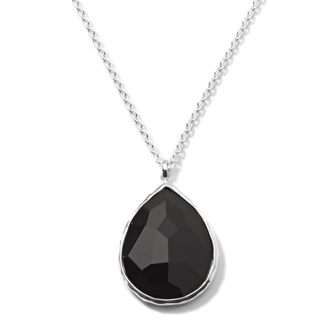 Large Teardrop Pendant Necklace