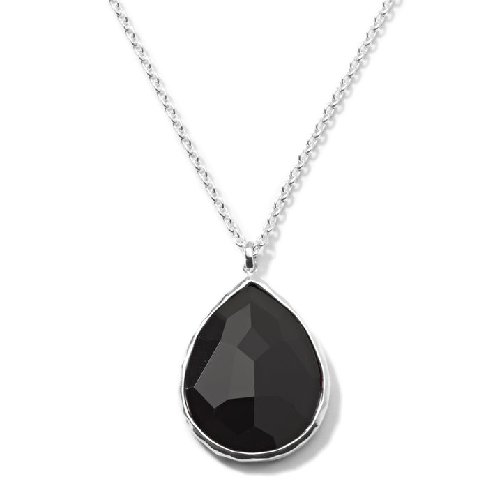 Large Teardrop Pendant Necklace