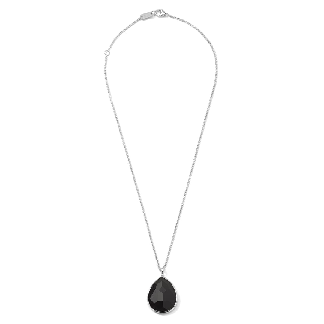 Large Teardrop Pendant Necklace