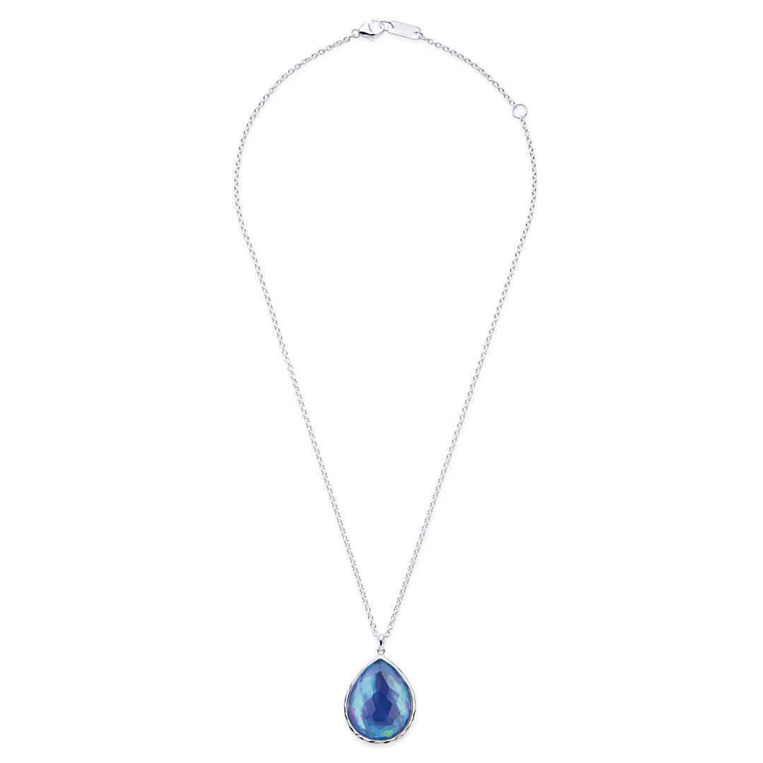 Large Teardrop Pendant Necklace