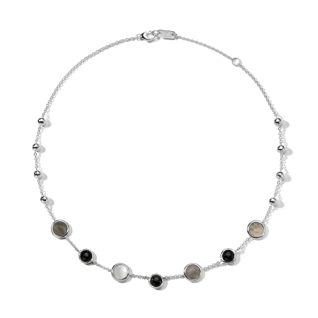 Short 7-Stone Necklace 16-18"