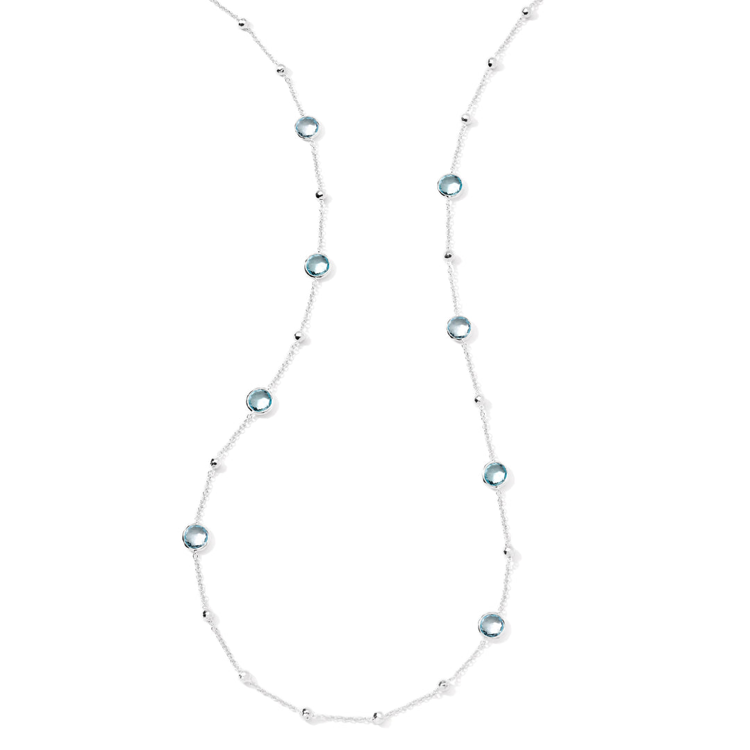 Ball & Stone Station Necklace