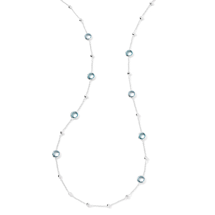 Ball & Stone Station Necklace