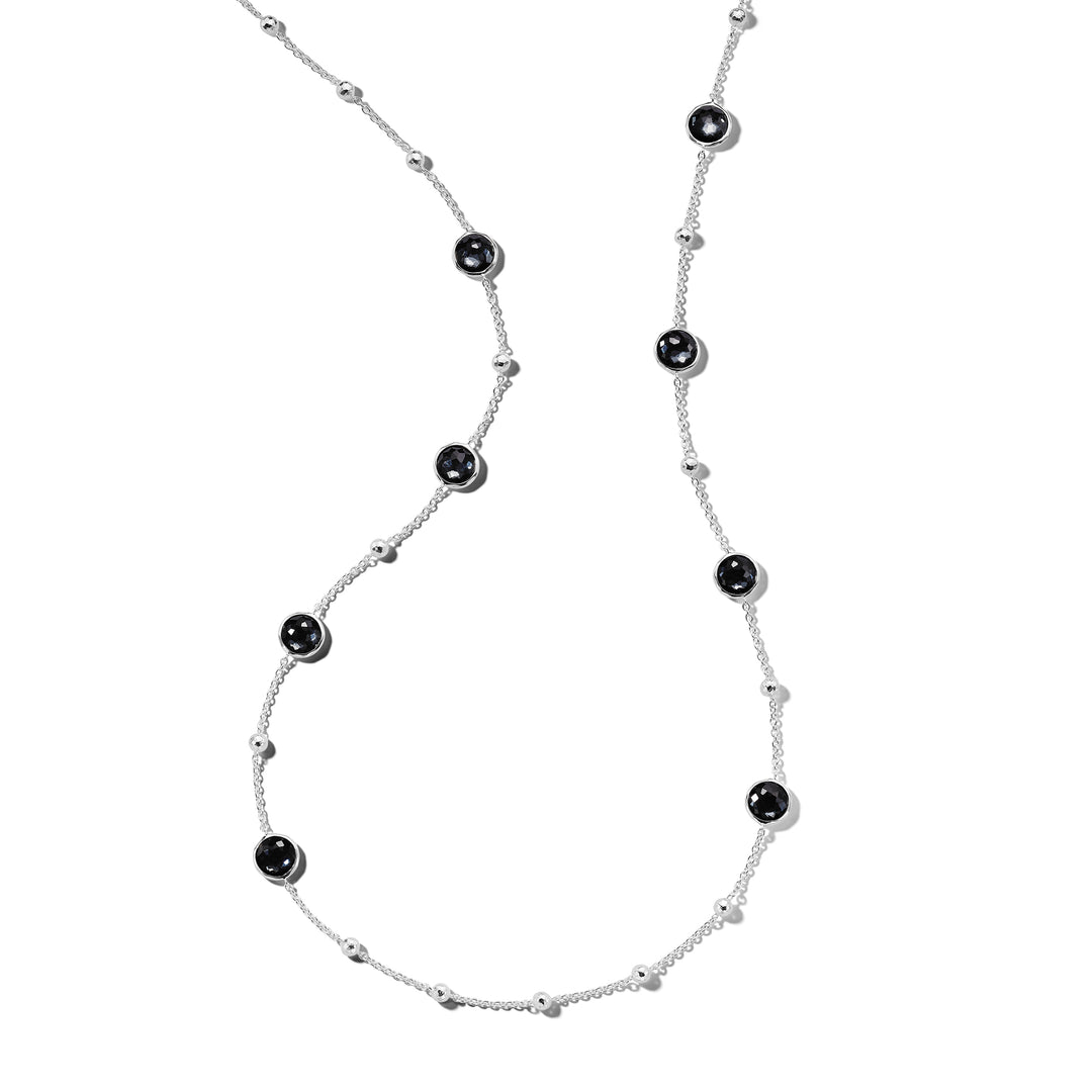 Ball & Stone Station Necklace