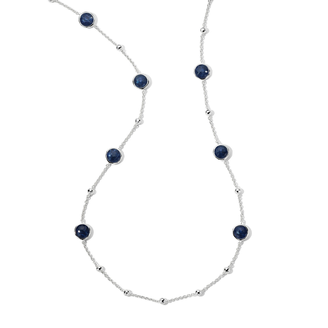 Ball & Stone Station Necklace