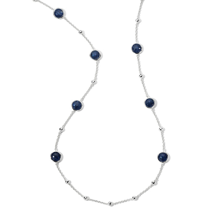 Ball & Stone Station Necklace